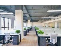 中国红街以及美林大厦写字楼中等装修1200㎡