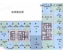 新闻大厦写字楼中等装修997㎡