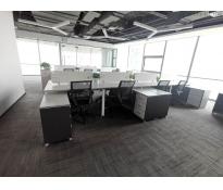 城科大厦写字楼中等装修1200㎡